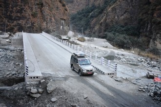 २०८१ असारसम्म बनाइसक्नुपर्ने बेगखोला पुलको निर्माण चैत महिनामै पूरा